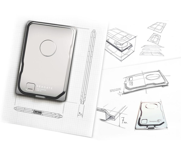 Dysk SEAGATE Seven STDZ500400 500GB USB3.0 silver - 226190 - zdjęcie 6